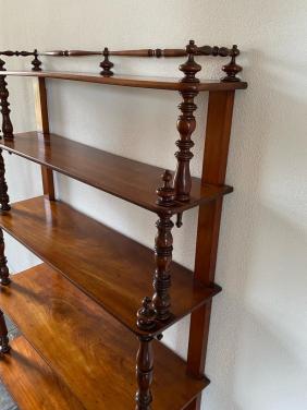 Prachtige antieke mahonie etagere