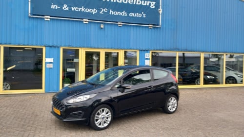 Ford Fiesta 1.0 Champion 3drs bj:2013 airco lm-velgen 112.000km