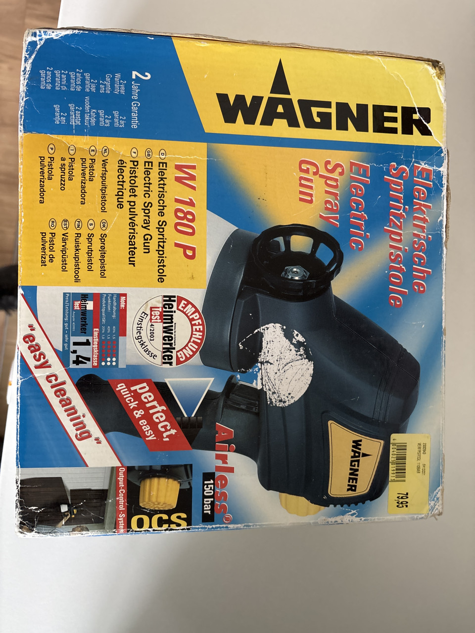 Versfspuit Wagner ( nieuw)