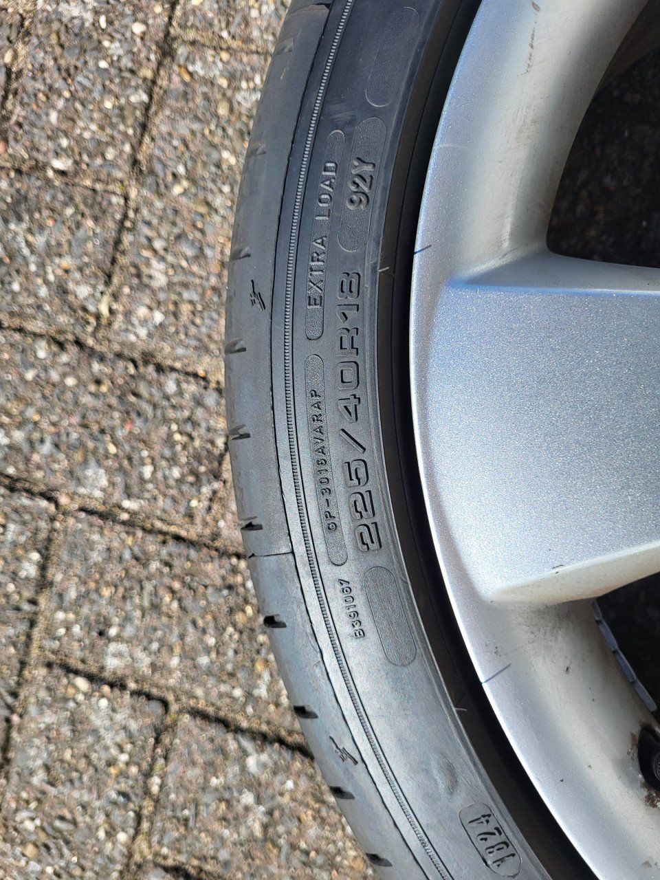 Skoda 18 inch met NIEUWE Goodyear banden.