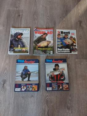 Zeehengelsport en visbladen tijdschriften