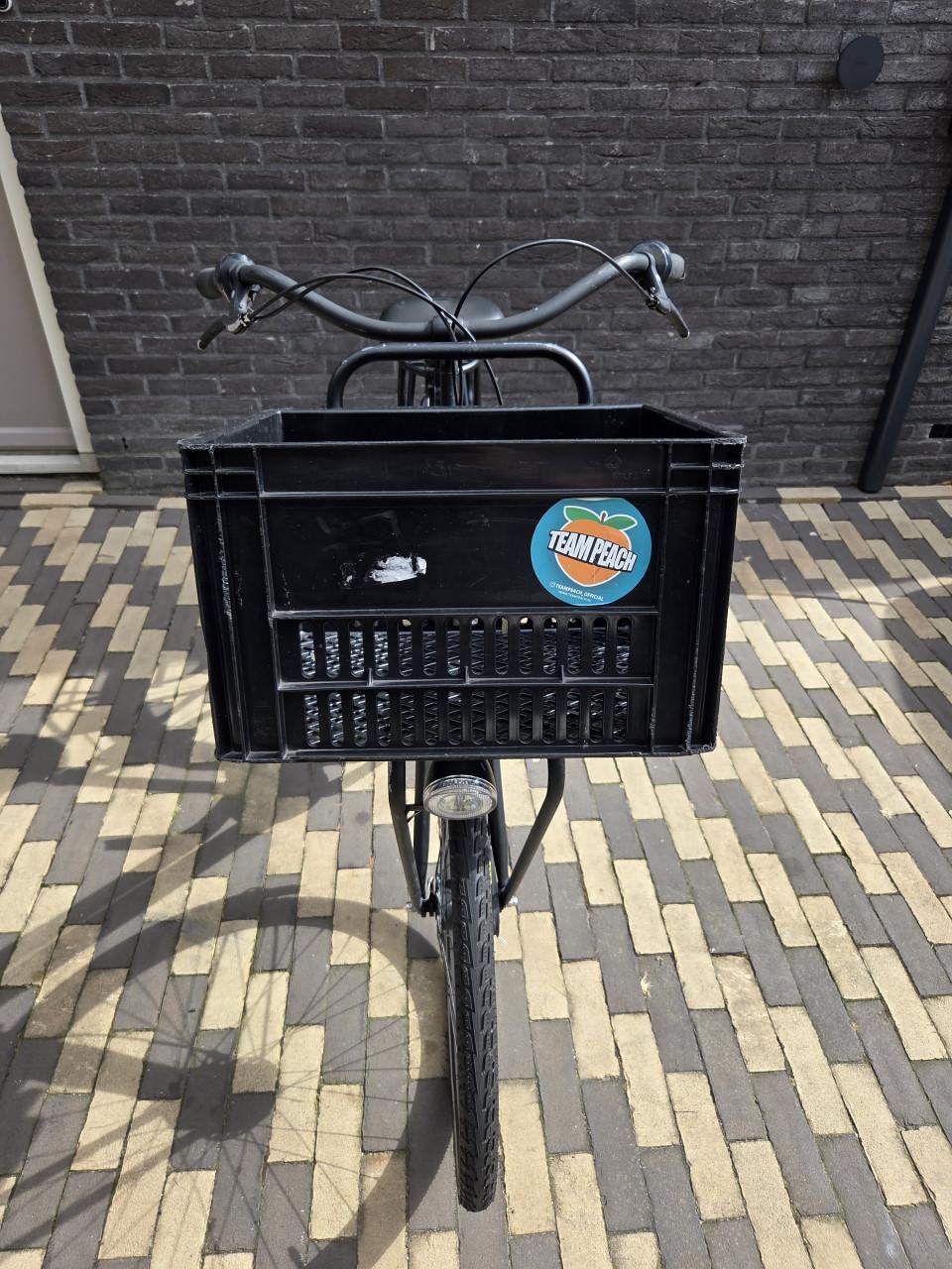 Dames fiets, Merk Gazelle, Type Heavy Duty NL, Frame hoogte 49cm,
