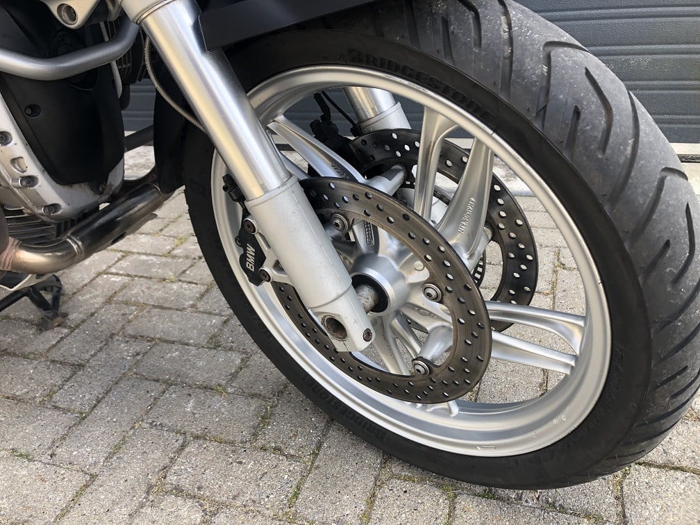 BMW R1200GS ABS uit 2008 met 74 dkm, kofferset, valbeugel, rijklaar €5450,-