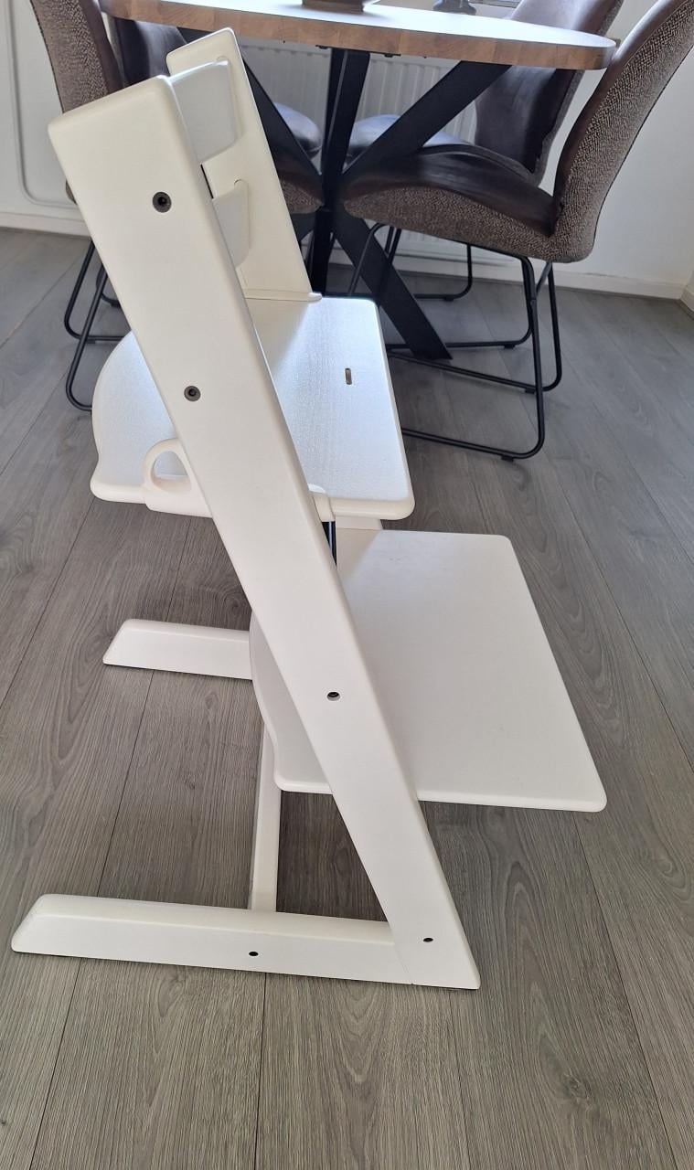 Stokke triptrap stoel en toebehoren