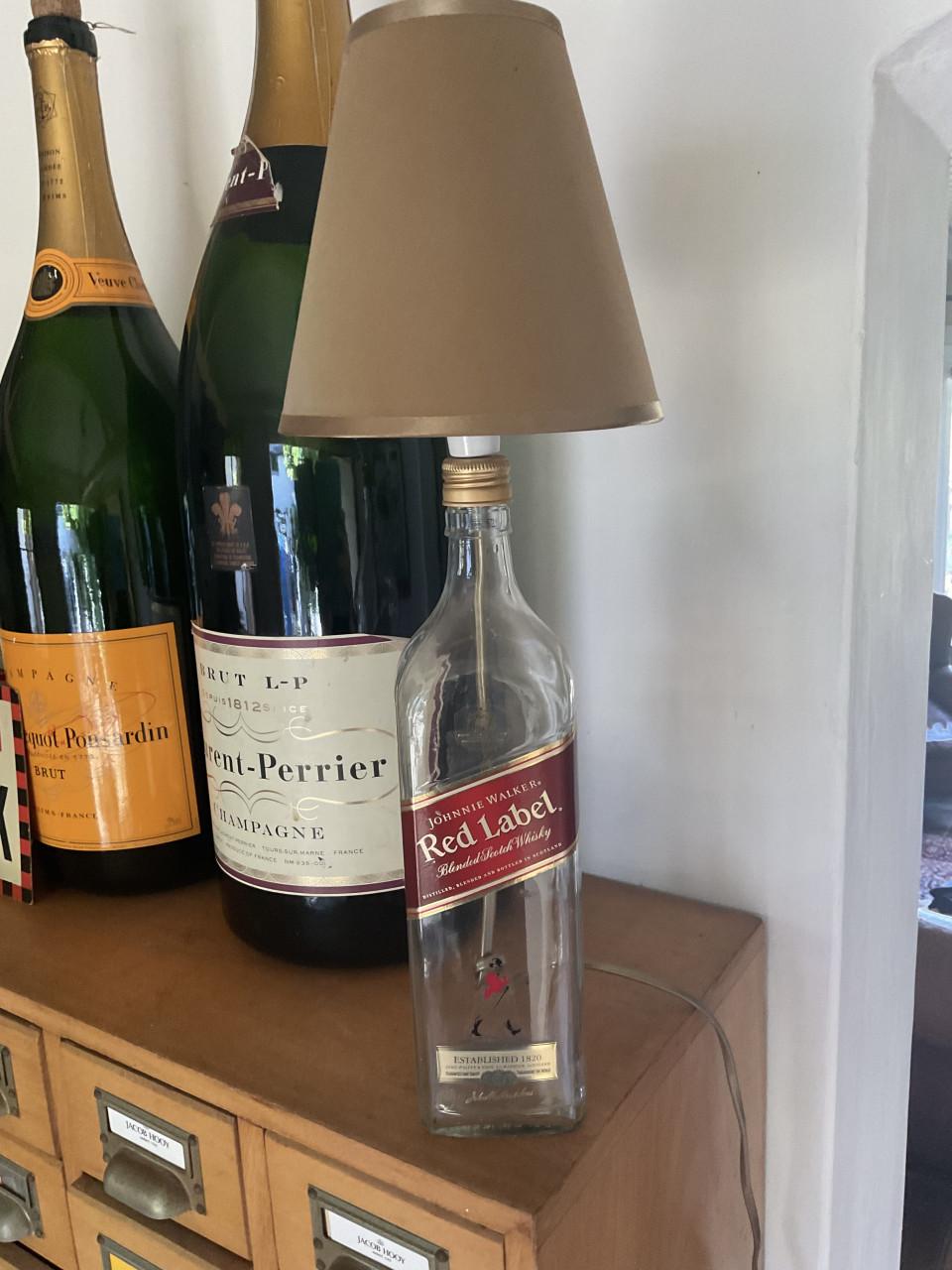Johnnie Walker lamp