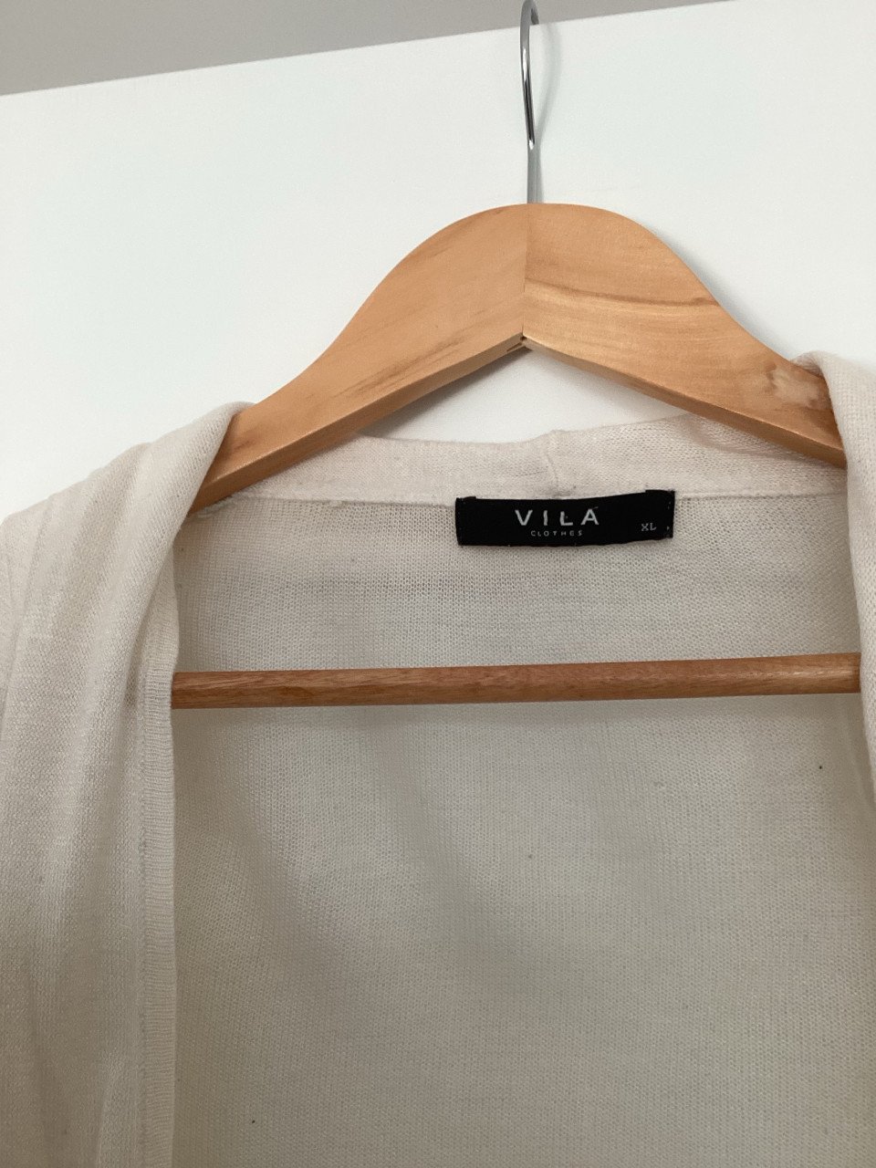 Creme kieurig vestje maat Xl