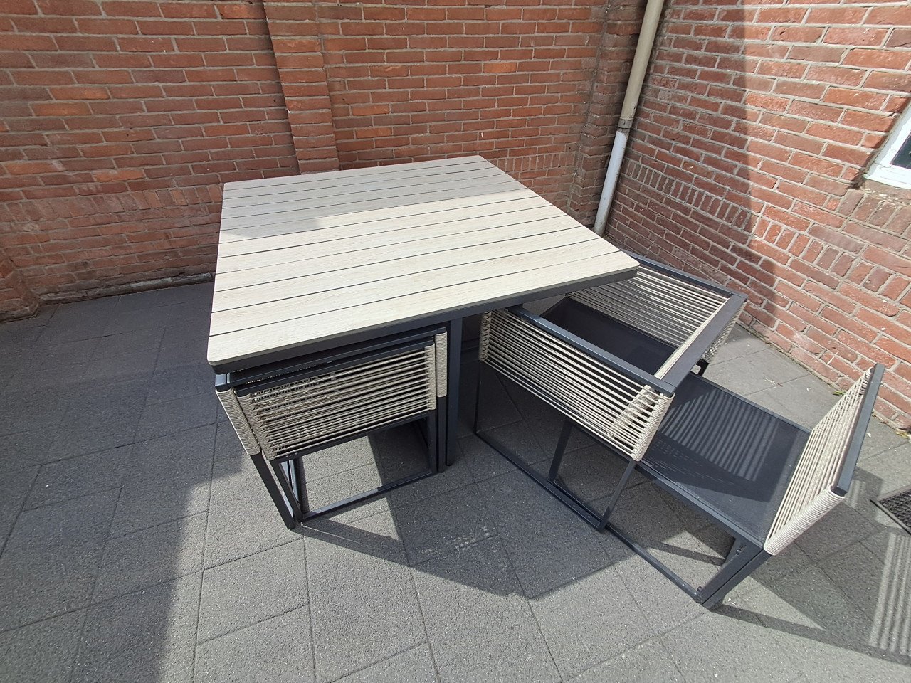 ZGAN compacte tuinset 8 personen