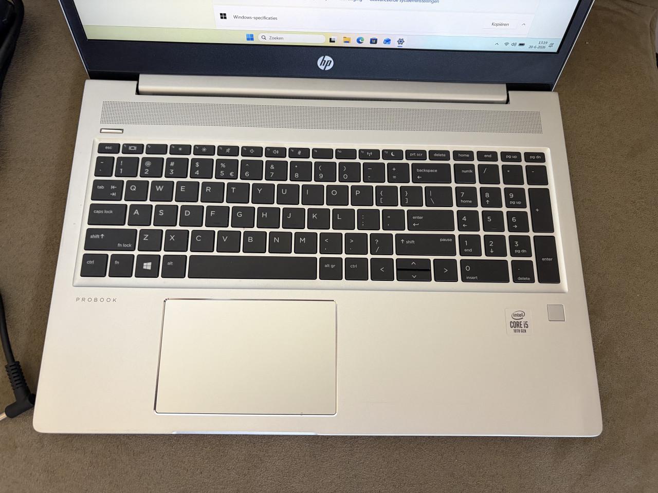 HP Probook 450 G7 |15,6"| Intel i5| 8GB | 256 GB SSD | Windows 11