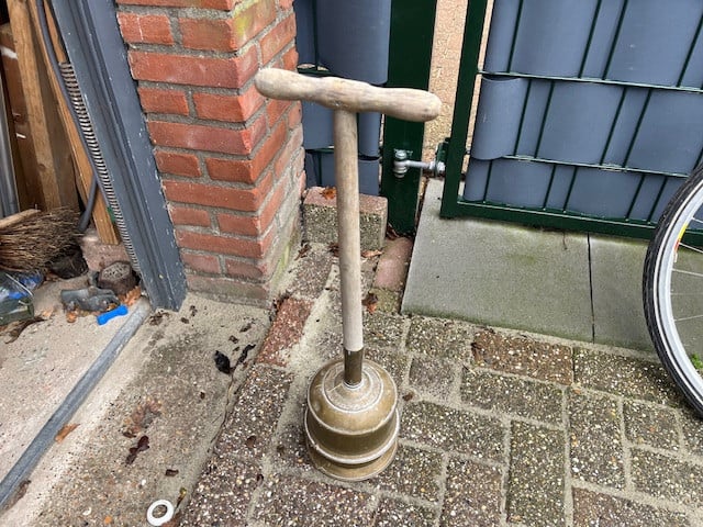 Wasstamper messing