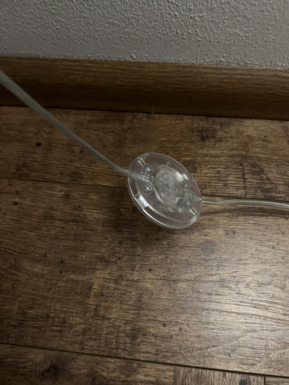 Nieuwprijs €175,- Design LED vloerlamp van Monsieur Meuble, matzilver