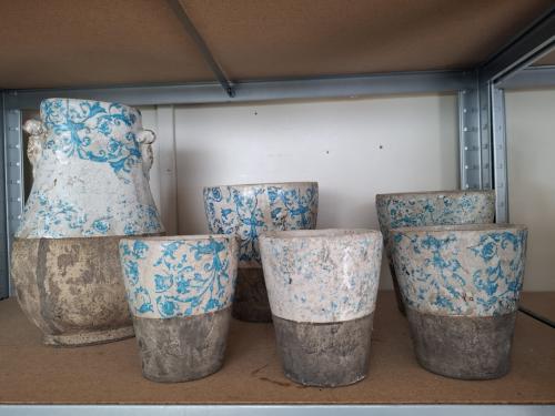 Prachtige set bloempotten