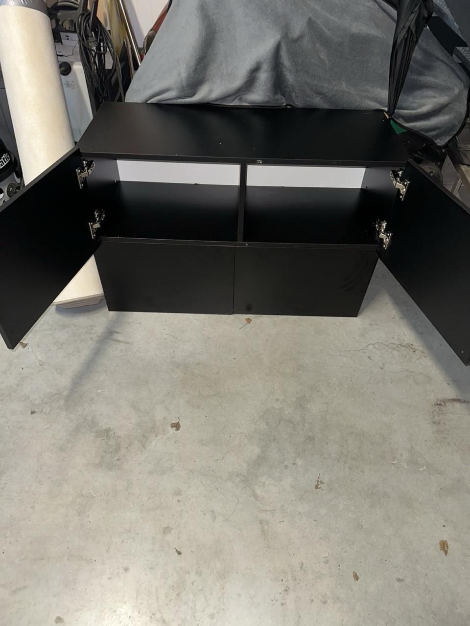 Diversen TV-Meubel Calgary - Mat Zwart - 200 cm