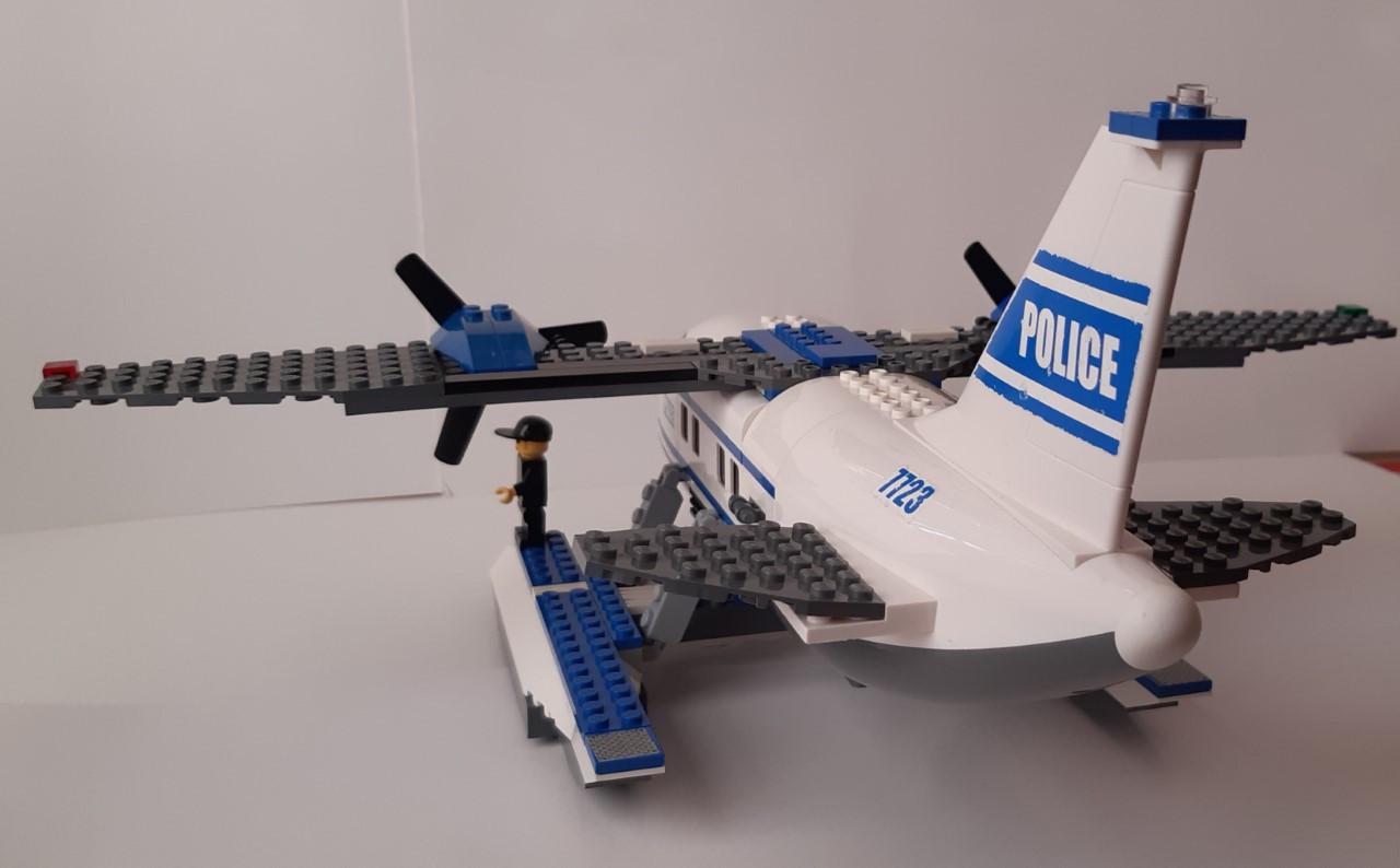 Lego City 7723: Politie watervliegtuig met piloot