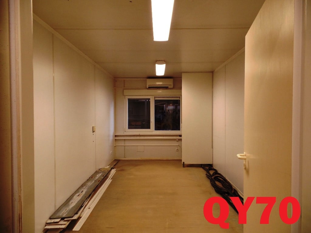 Units voor receptie, kantoorruimte, ontvangstruimte, kantine of schaftkeet