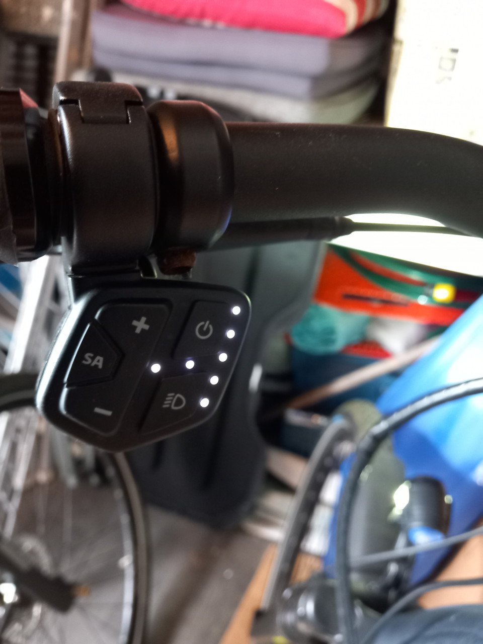 Voor giant daily tour+E accu, lader, display