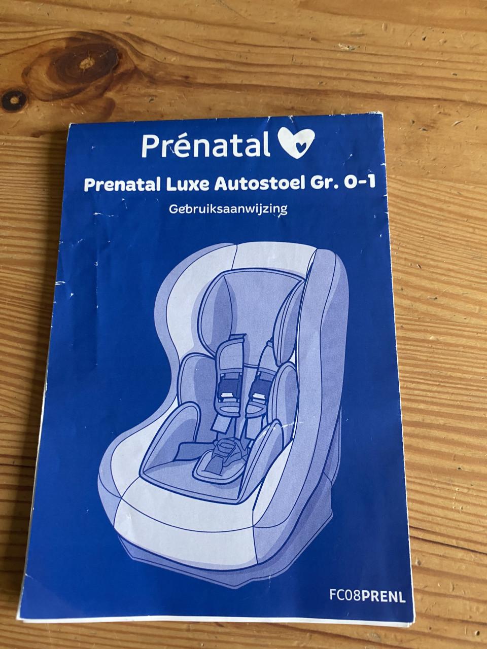 Prenetal luxe autostoel