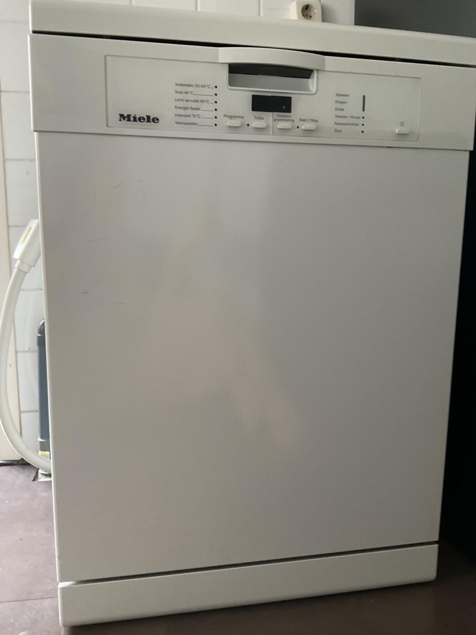 Miele vaatwasser, gereserveerd