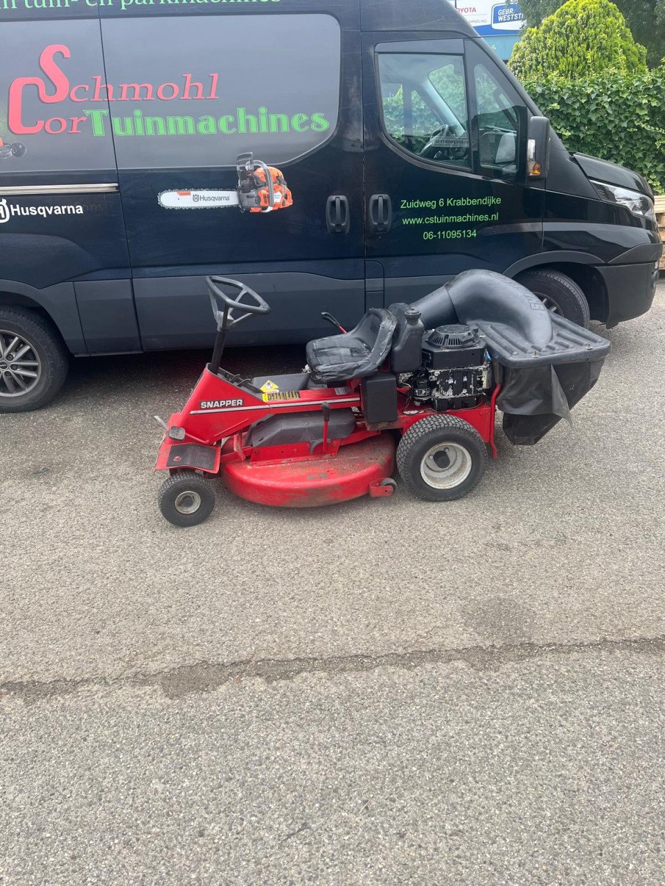 Napper 84cm zitmaaier met opvang