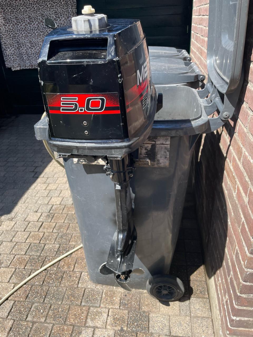 Mercury 5 pk en yamaha 8 pk