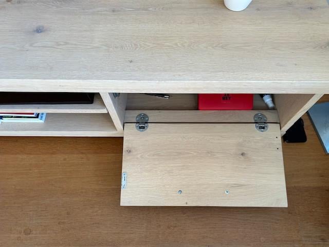 TV Meubel Massief licht blank eiken van Friese Meubelfabriek