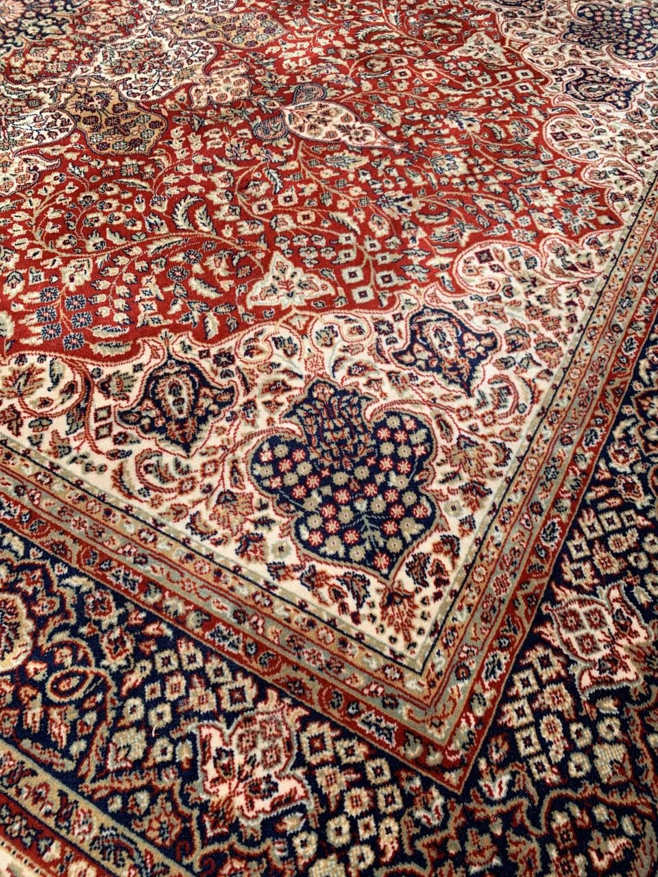 ❣️Super Leuk Sfeervol Vintage Vloerkleed❣️Keshan❣️Zuiver Scheerwol❣️