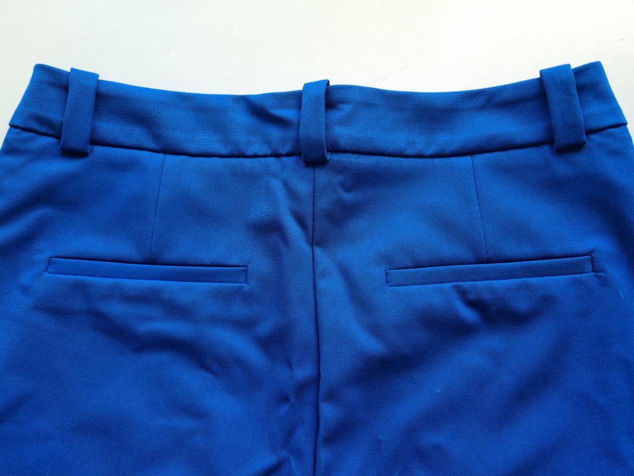 Nieuw ! Kobalt blauwe broek met wijde pijpen Mt 34 / 36