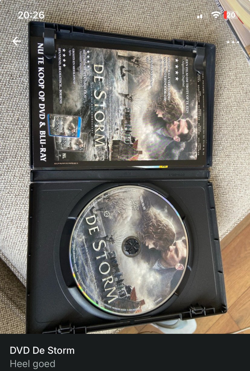 De storm dvd
