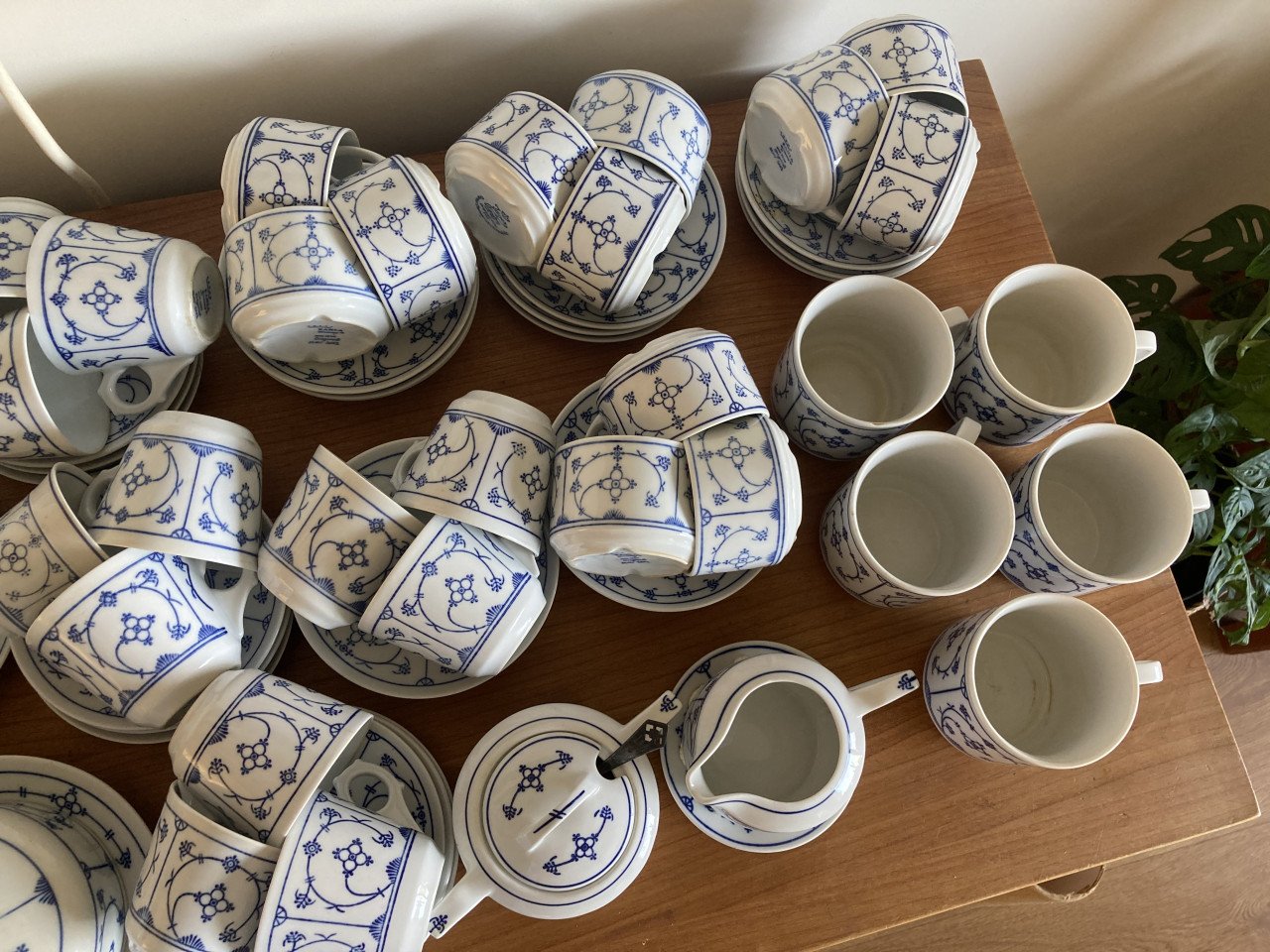 Klassiek Jäger/Kahla | Eisenberg | Blau Saks Servies