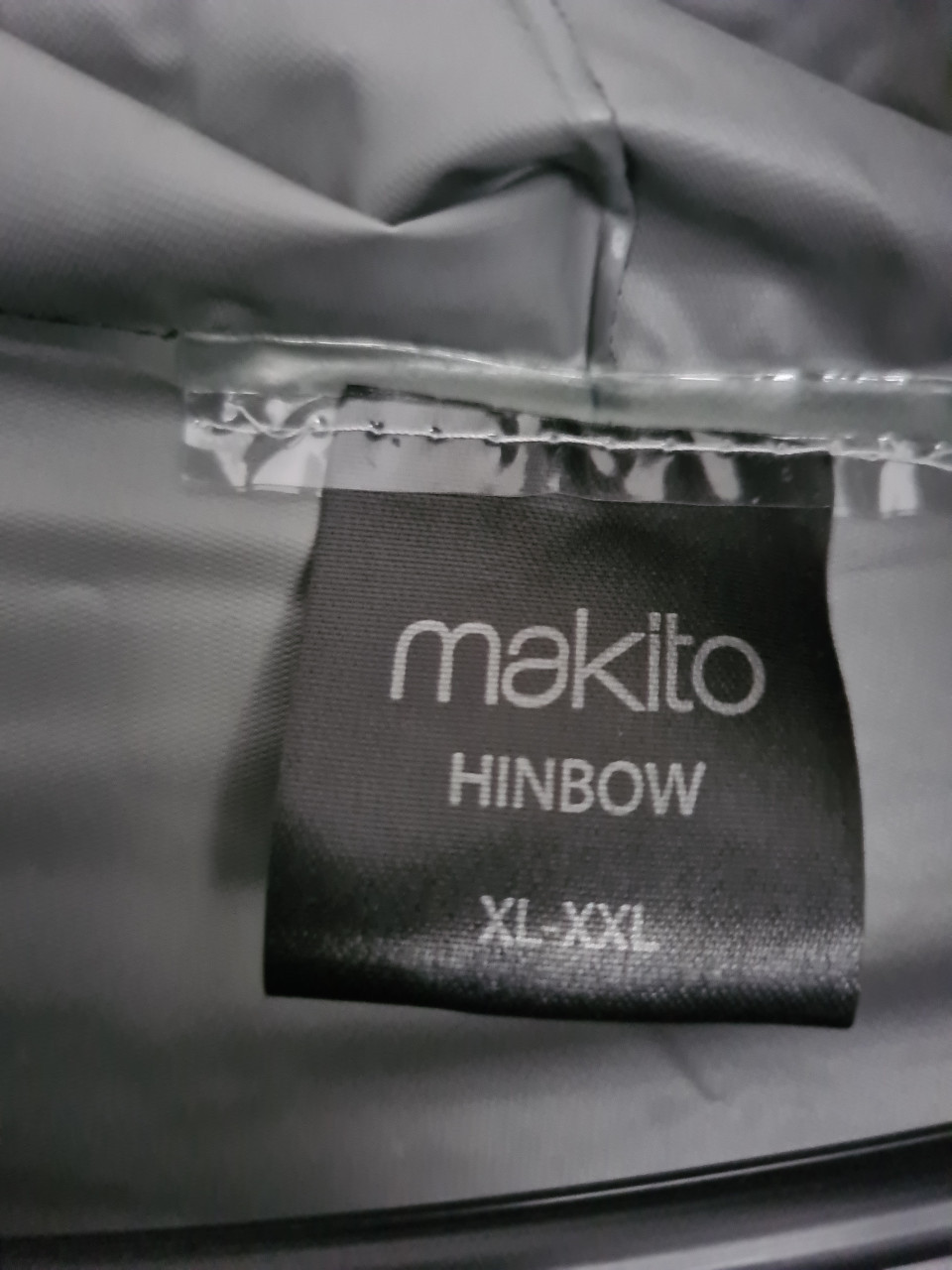 Regenjas (merk Makito Hinbow) dames en heren