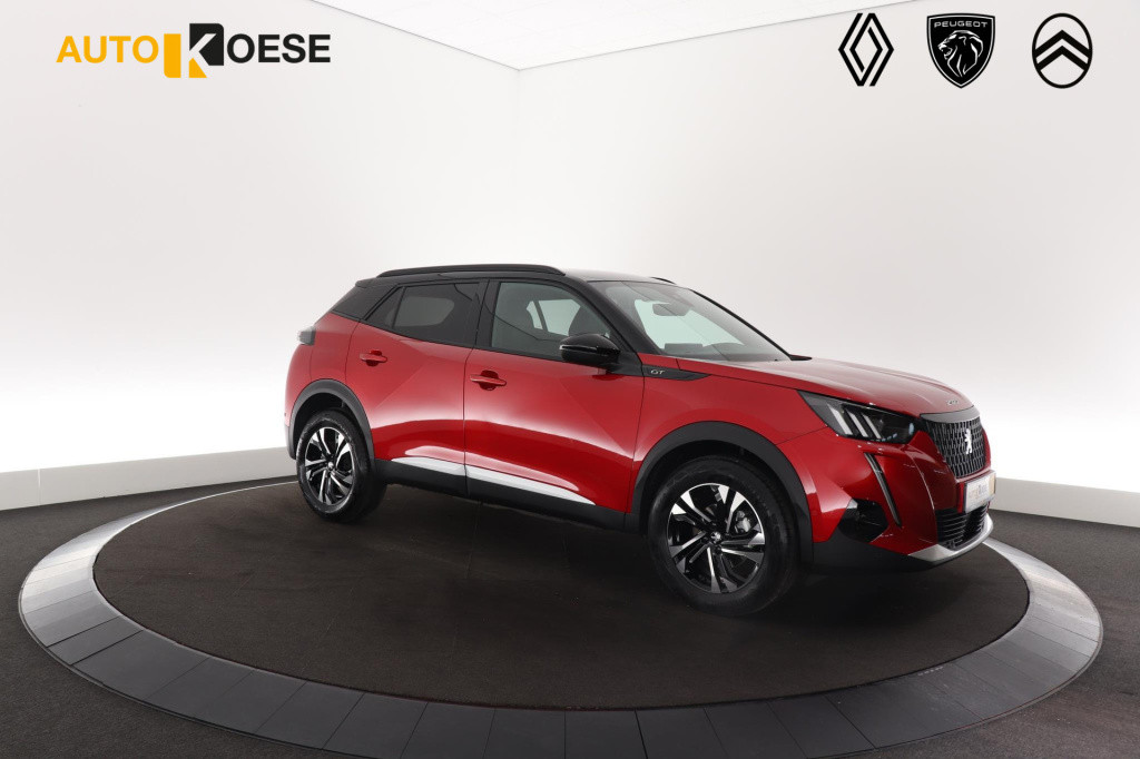 Peugeot 2008 puretech 130 gt | camera | dodehoekdetectie | navigatie | park