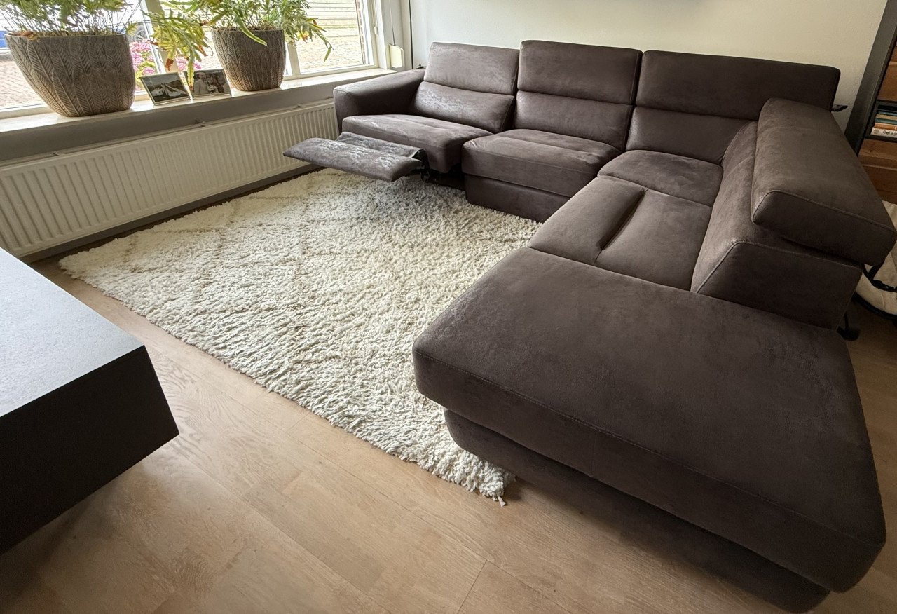 Xooon hoekbank met relaxfunctie - Zo goed als nieuw!