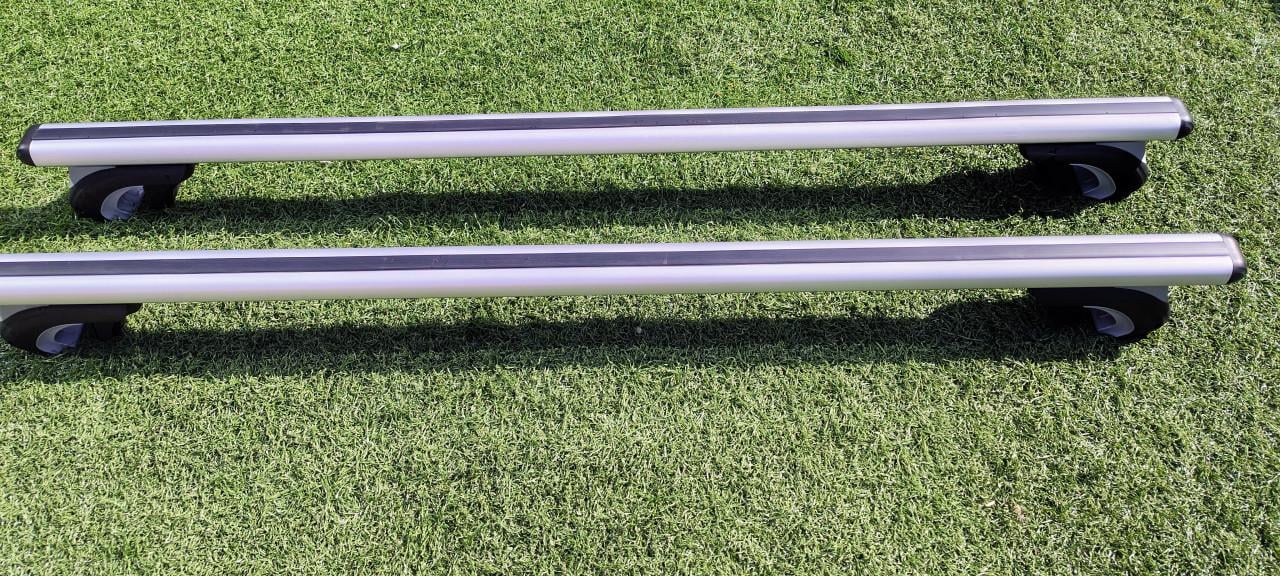 Universele dakdragers open dak rail 123cm.
