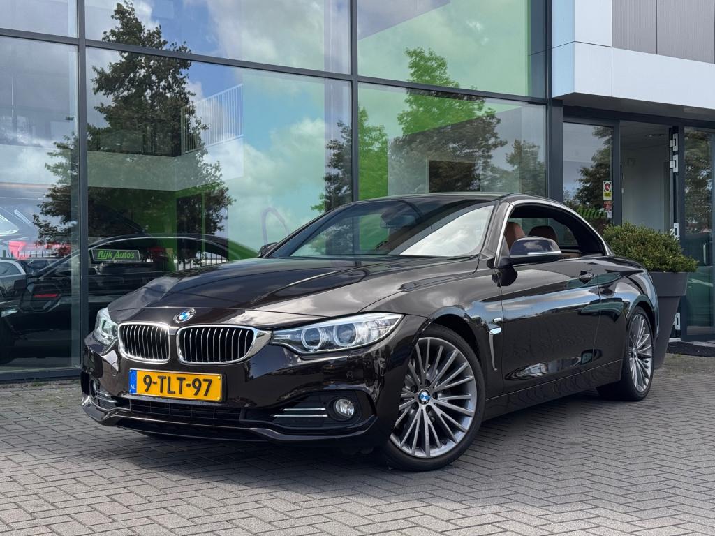 BMW 4 Serie cabrio 428i high executive * nl auto nap * stoel + nek verwarmi