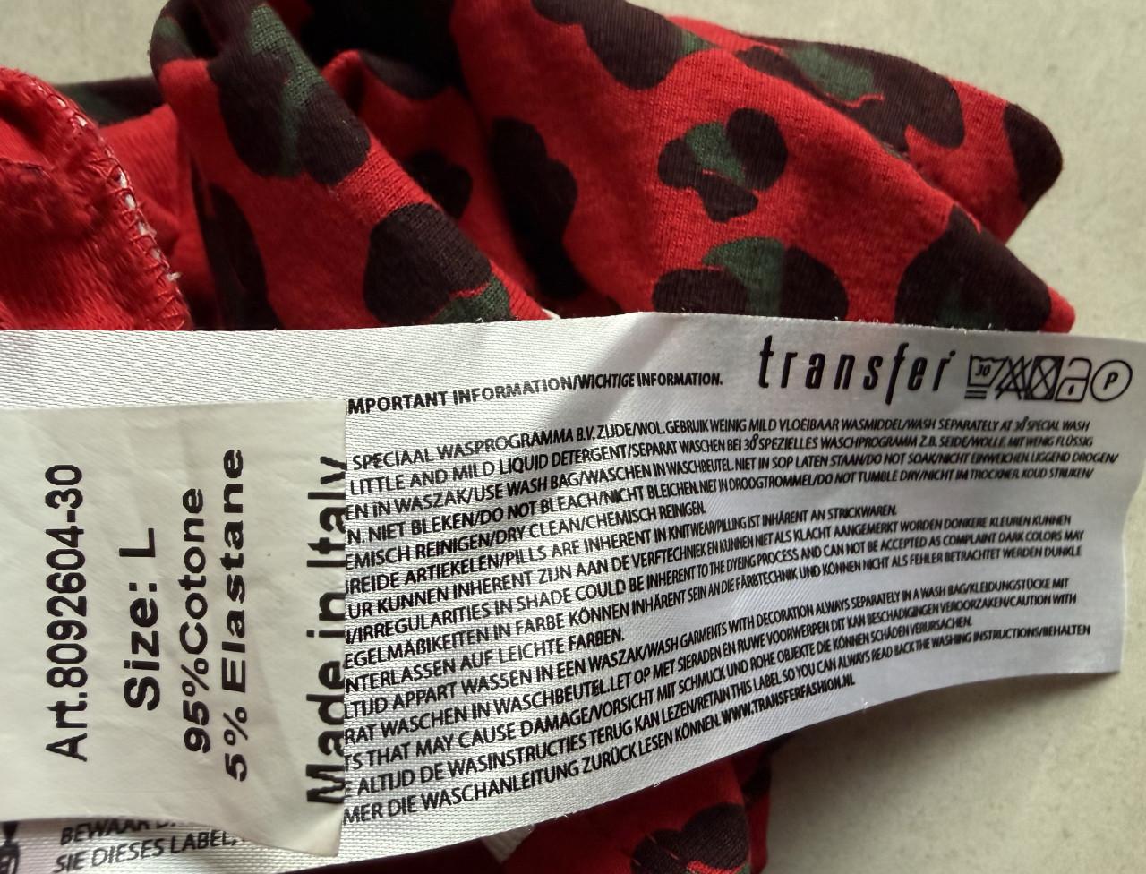 Zgan 2 x aangehad. Trendy Transfer Tuniek/ Jurk. Mt L. 40/42. Kleine 44.