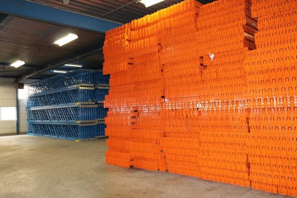 Magazijninrichting: bakkenkast, vakkenkast, legbordstelling etc