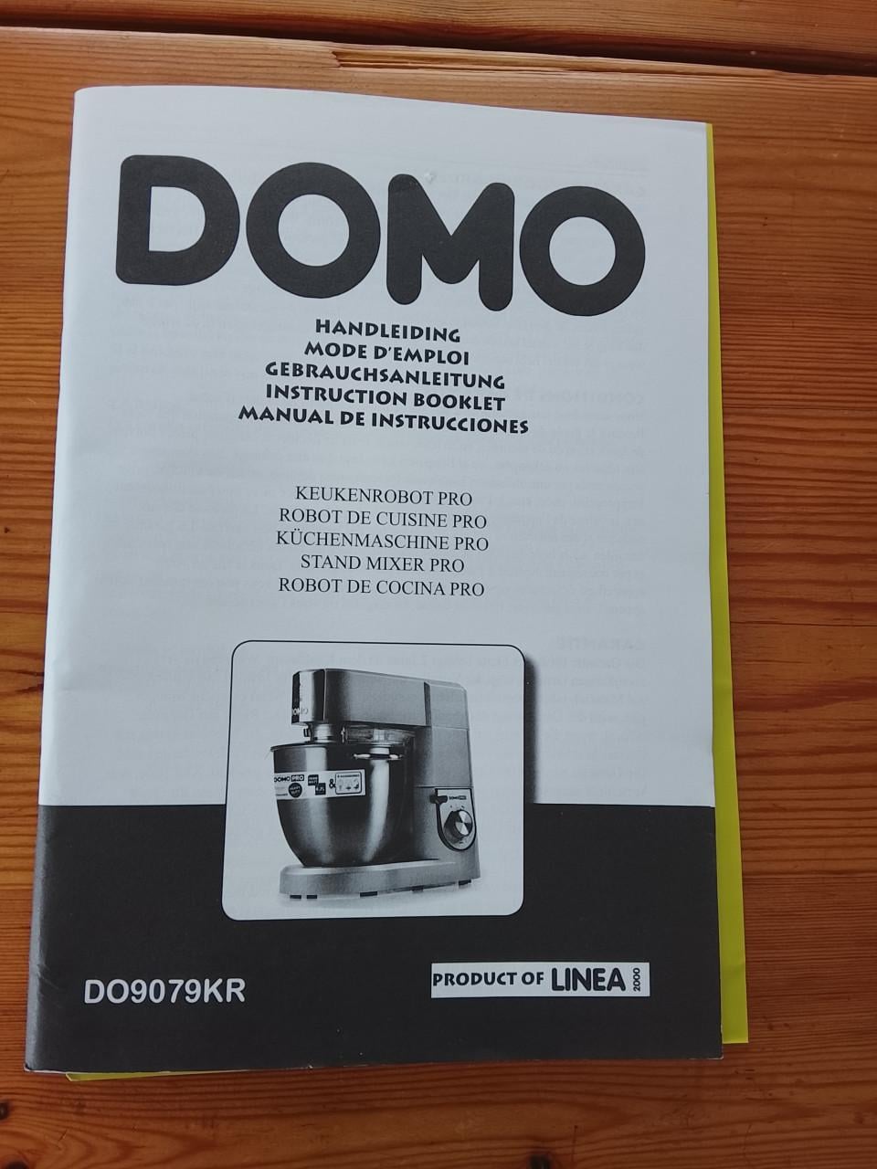 Domo DO9079KR - Keukenrobot PRO - 6,7L - 1500W