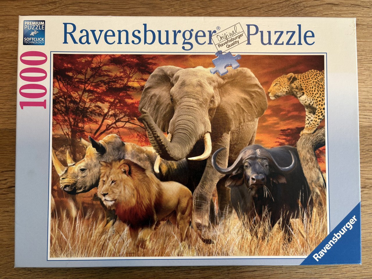 Diverse puzzels 1000 stukjes