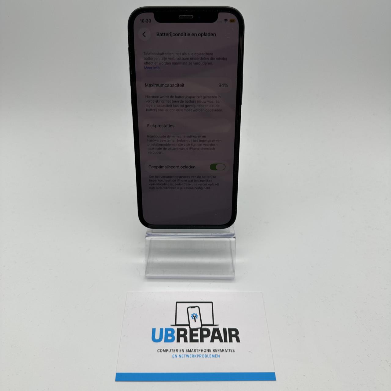 Apple iPhone 12 mini zwart 128 GB