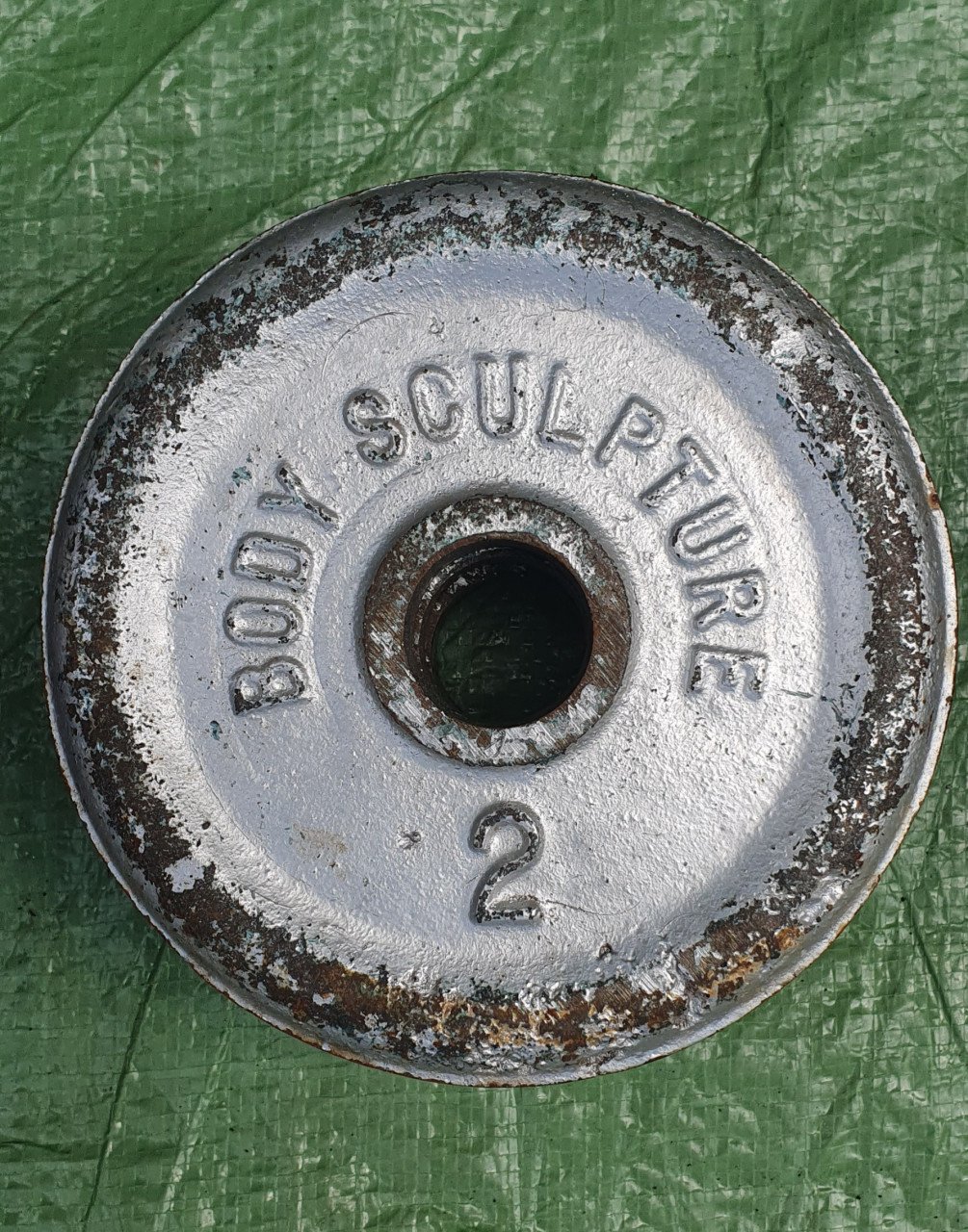Gewichten (150 kg) voor body building