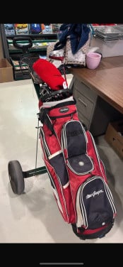 Macgregor golfkar met toebehoren
