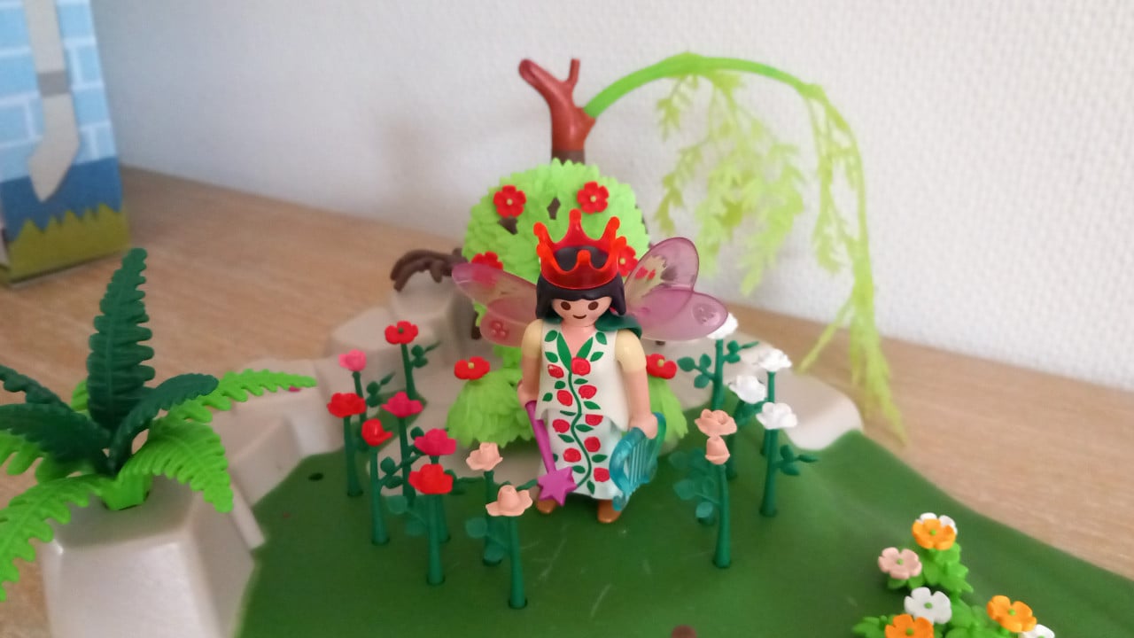 Playmobil bloementuin met elfjes setnr 4199