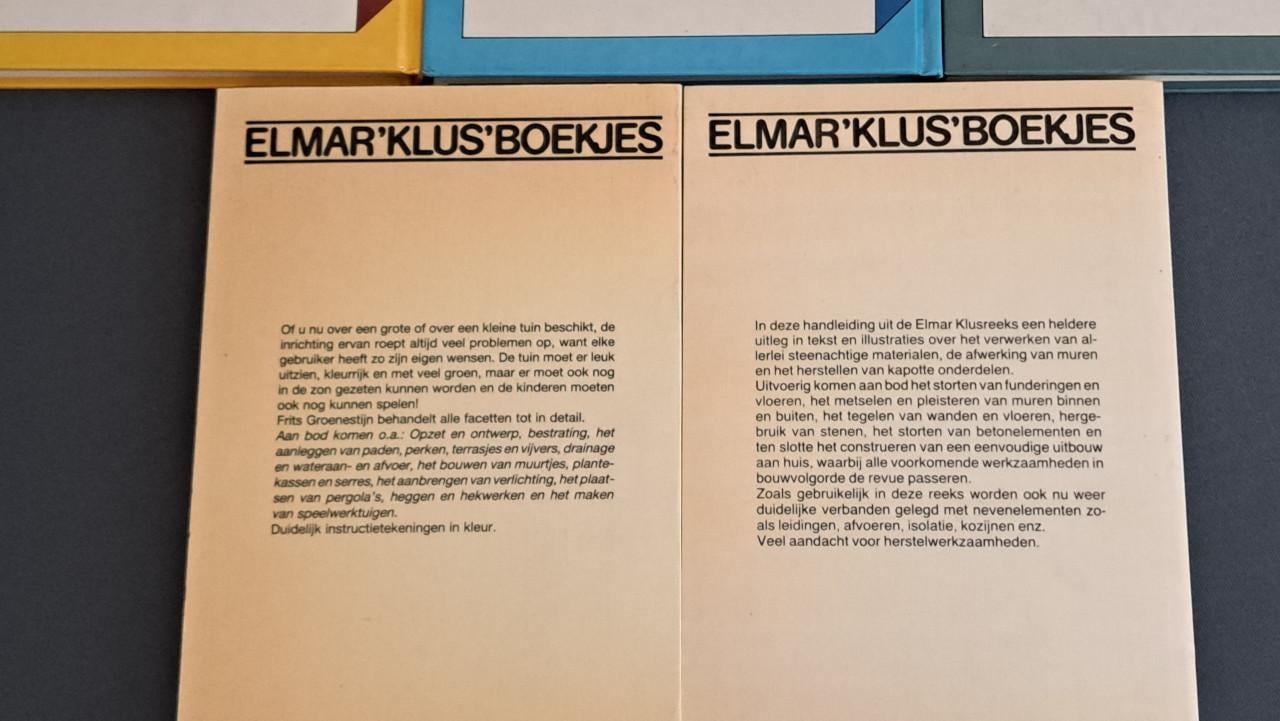 Diverse DIY boeken in z.g.st.