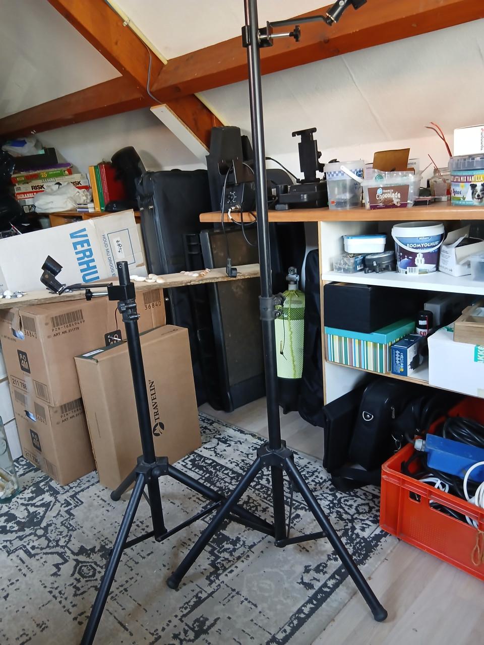 Set kleine lichtgewicht statieven