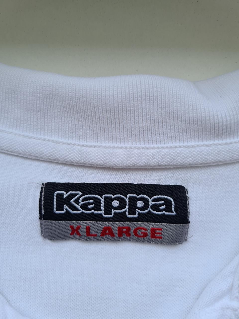 Nieuw witte Polo shirt van Kappa Maat XL