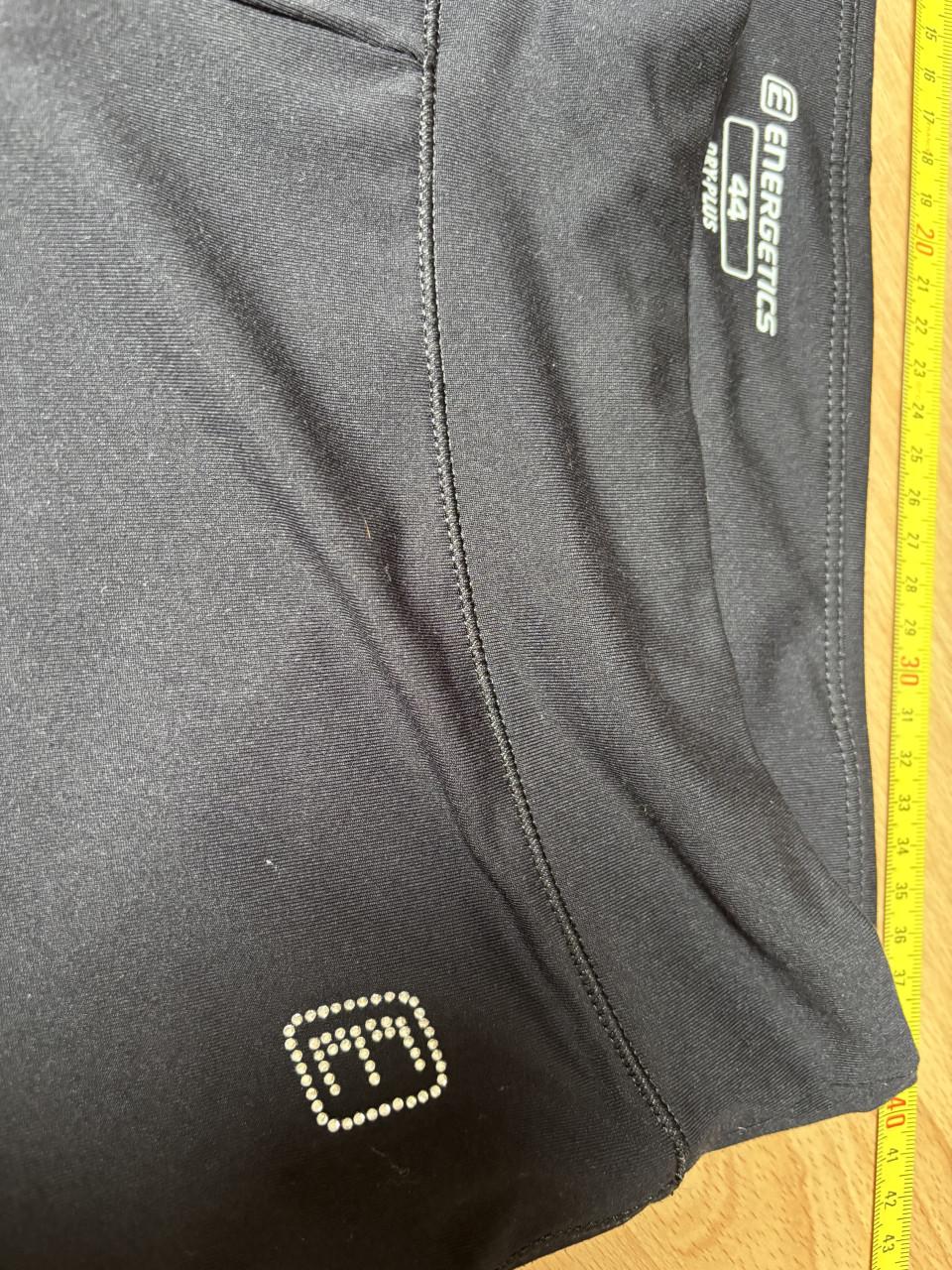 3/4 sportbroek energetics zwart maat 44