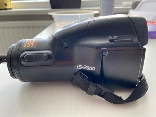 Olympus camera IS2000 + G40 flitser + tas