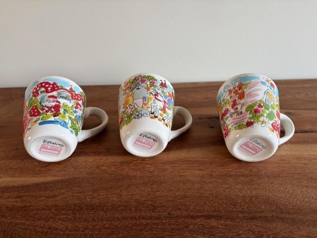 Blond Amsterdam Efteling bekers mokken 350ml | 3 stuks