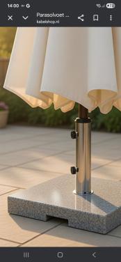 Parasol standaard