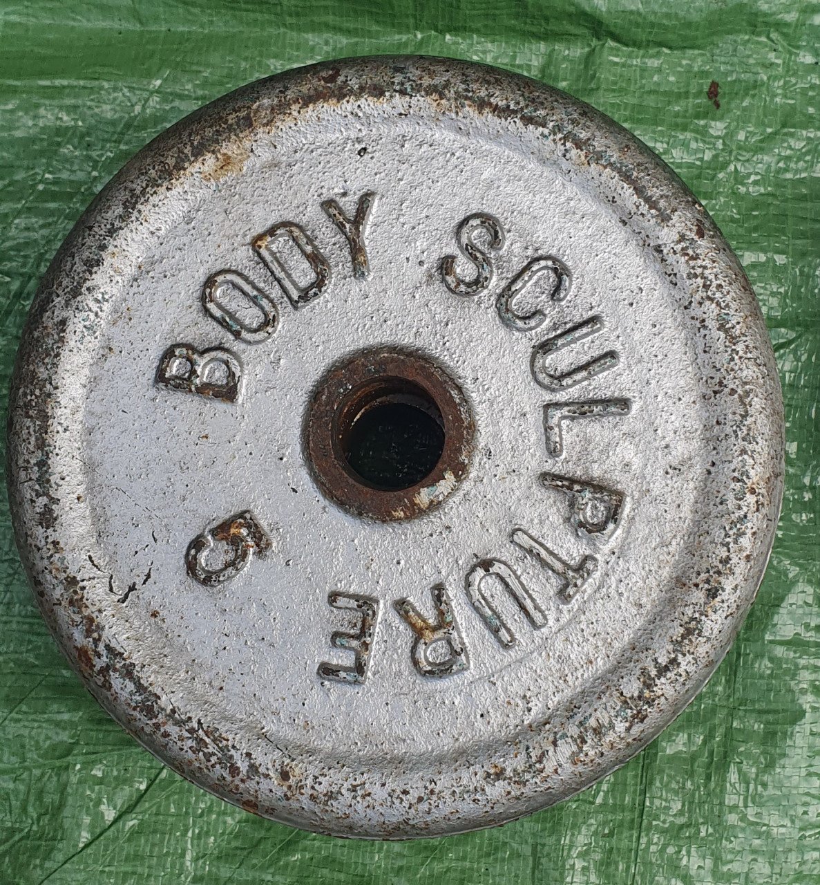 Gewichten (150 kg) voor body building