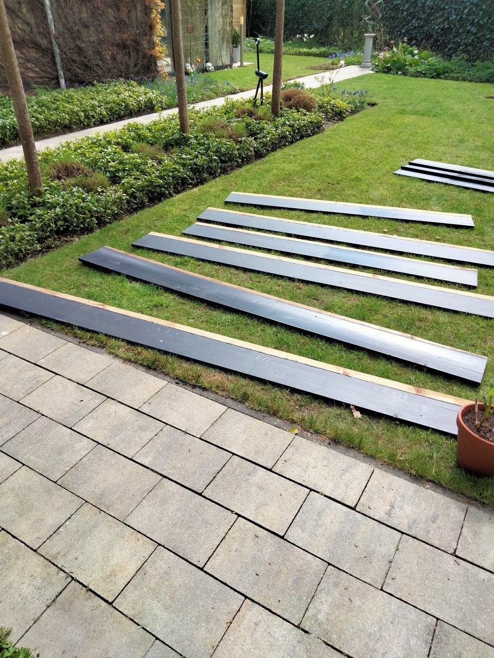 Diverse potdekselplanken